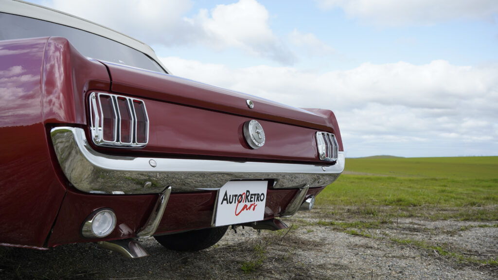 FORD MUSTANG CONVERTIBLE – 1966 — Exterior
