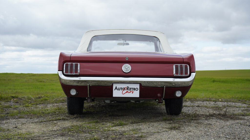 FORD MUSTANG CONVERTIBLE – 1966 — Exterior