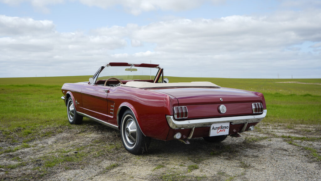FORD MUSTANG CONVERTIBLE – 1966 — Exterior